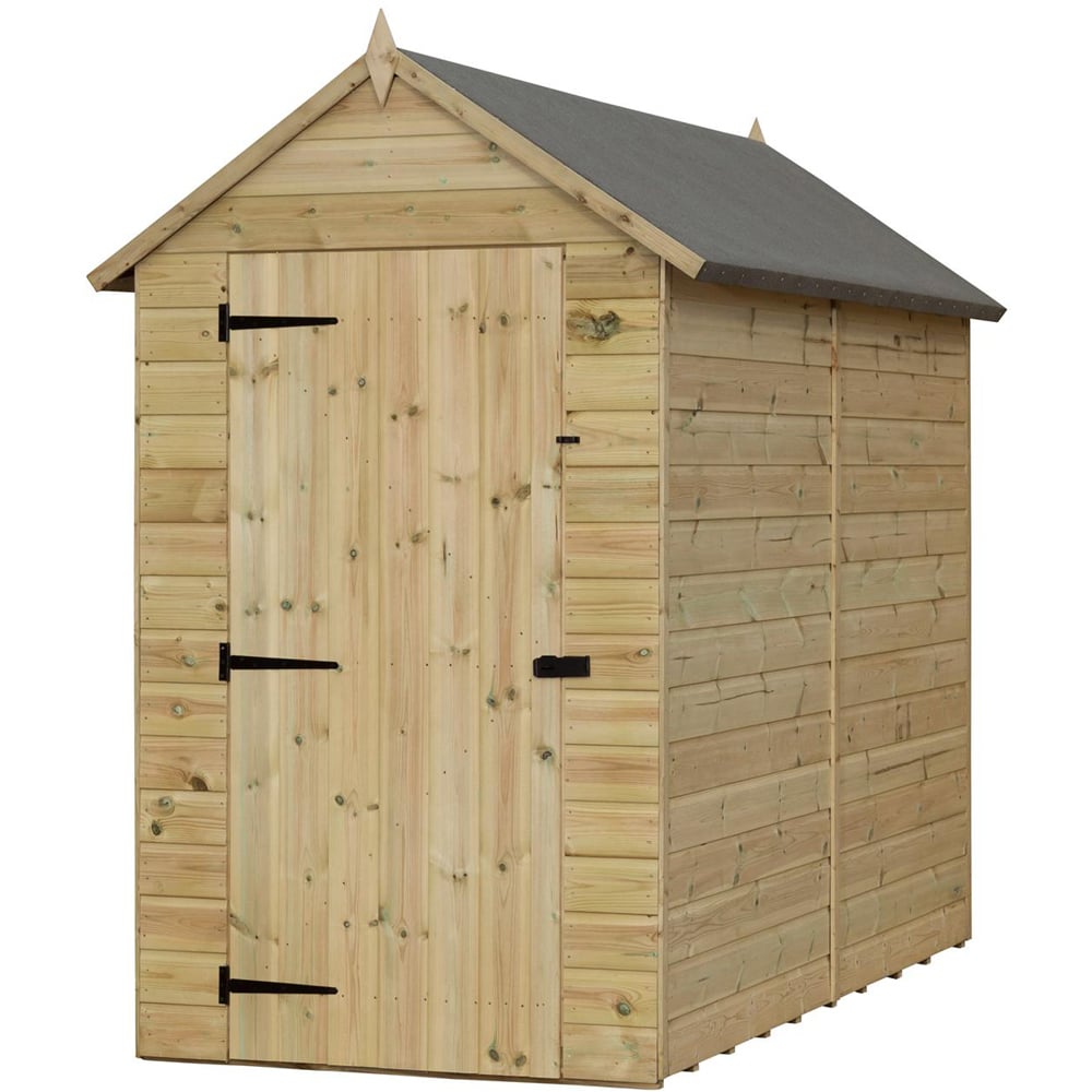 Empire Sheds 8000 4 x 8ft Tongue and Groove Apex Garden Shed Image 1