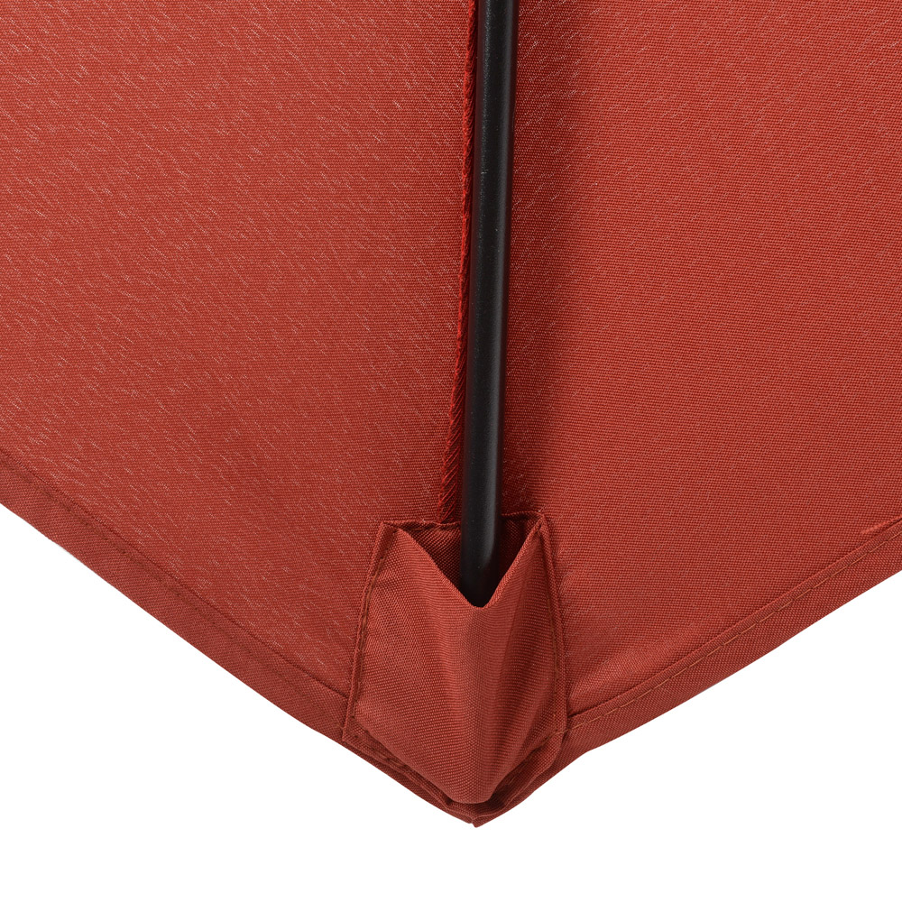 Outsunny Wine Red Push Open Parasol 2m Image 3