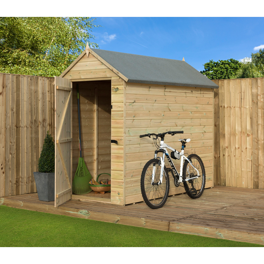 Empire Sheds 8000 4 x 12ft Tongue and Groove Apex Garden Shed Image 2