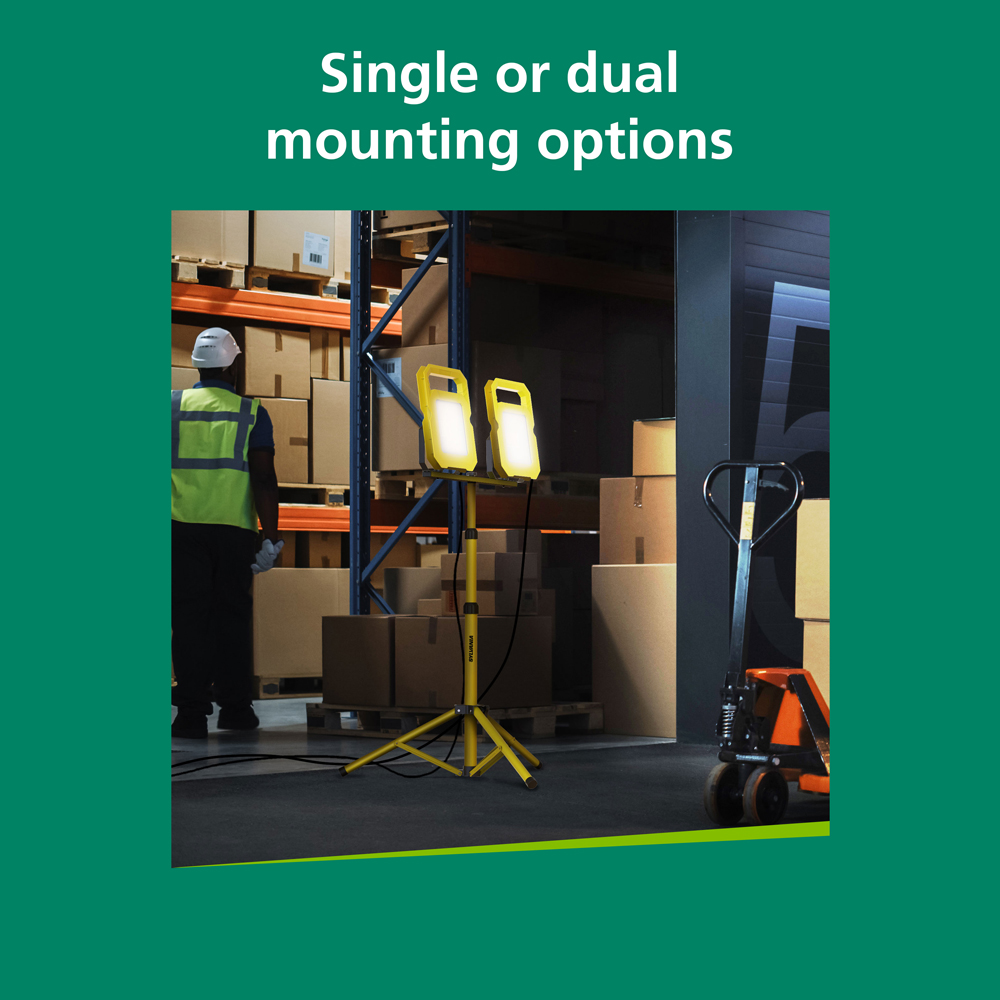 Sylvania SylWork Work Floodlight Extendable Tripod Image 7