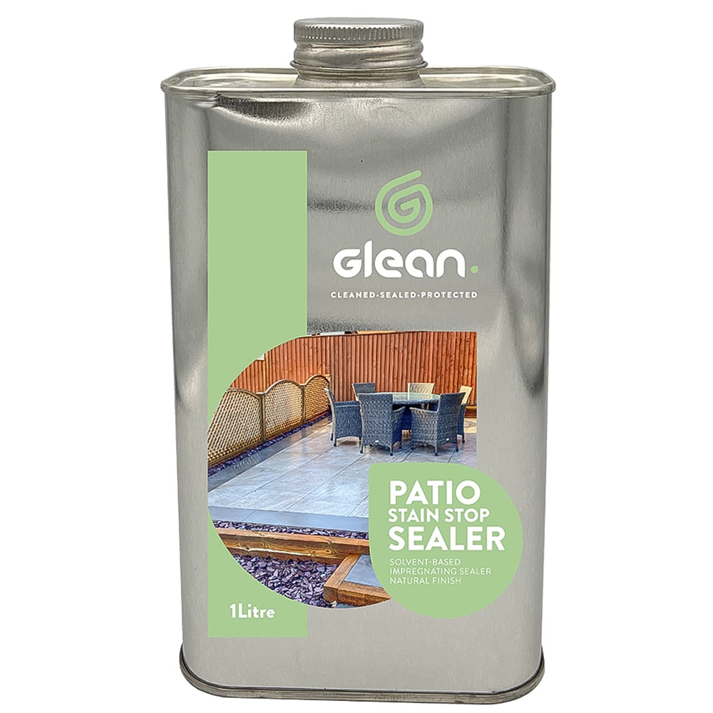 Glean Patio Stain Stop Sealer Solvent Based 1L Image 1