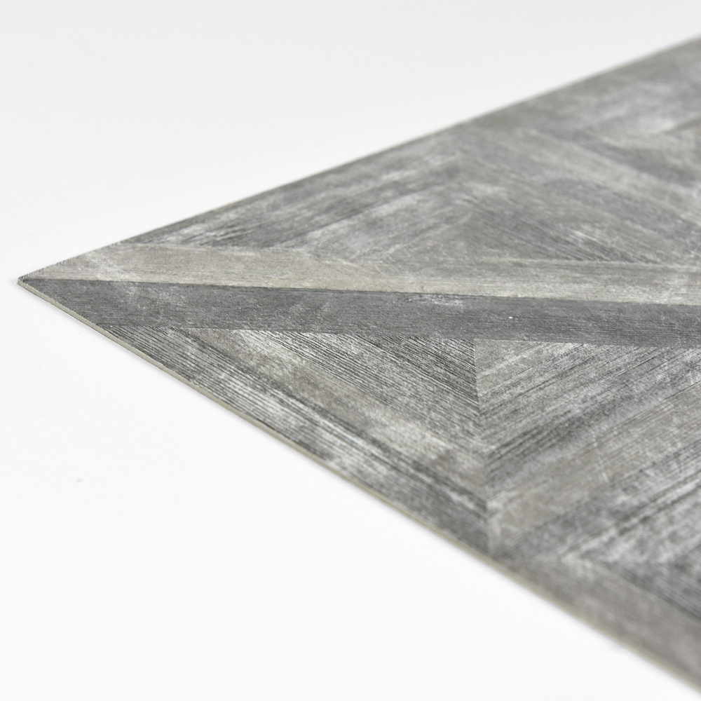 Floorpops Townhouse Grey and Taupe Peel and Stick Floor Tile 30.48 x 30.48cm 10 Pack Image 3