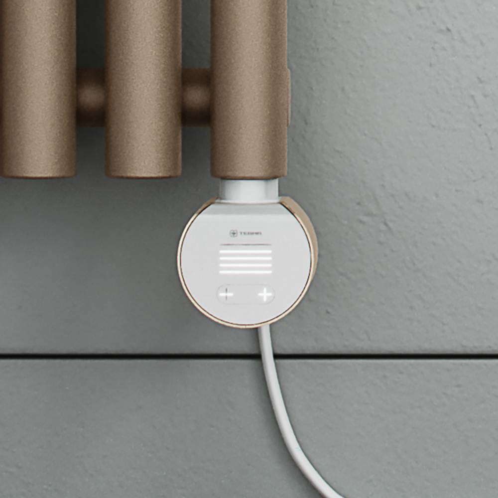 Terma VEO Smart Champagne and White Heating Element Image 2