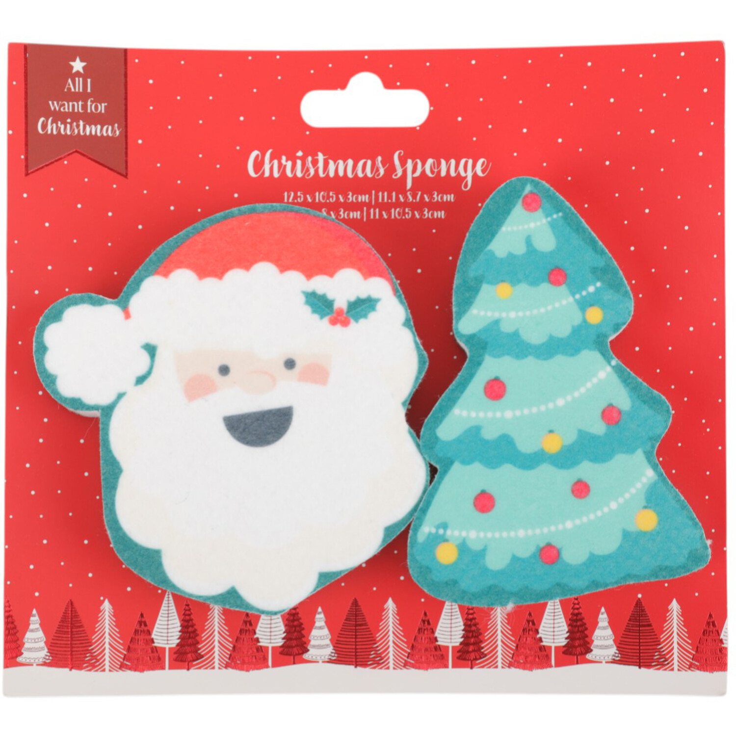 Christmas Sponge Set Image 2