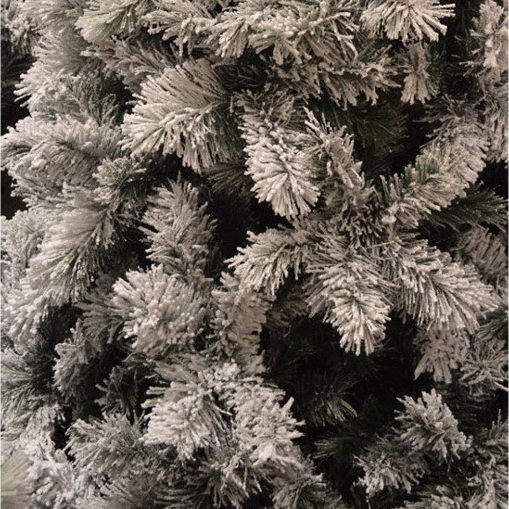 Samuel Alexander Snowy Imperial Pine White Green Fir Artificial Christmas Tree 5ft Image 3