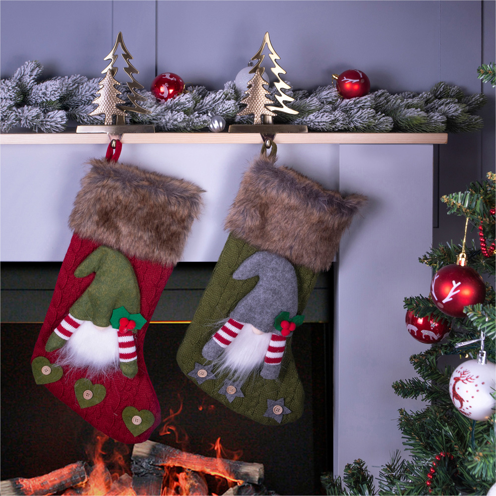 St Helens Christmas Tree Stocking Holder Set of 2 Image 2