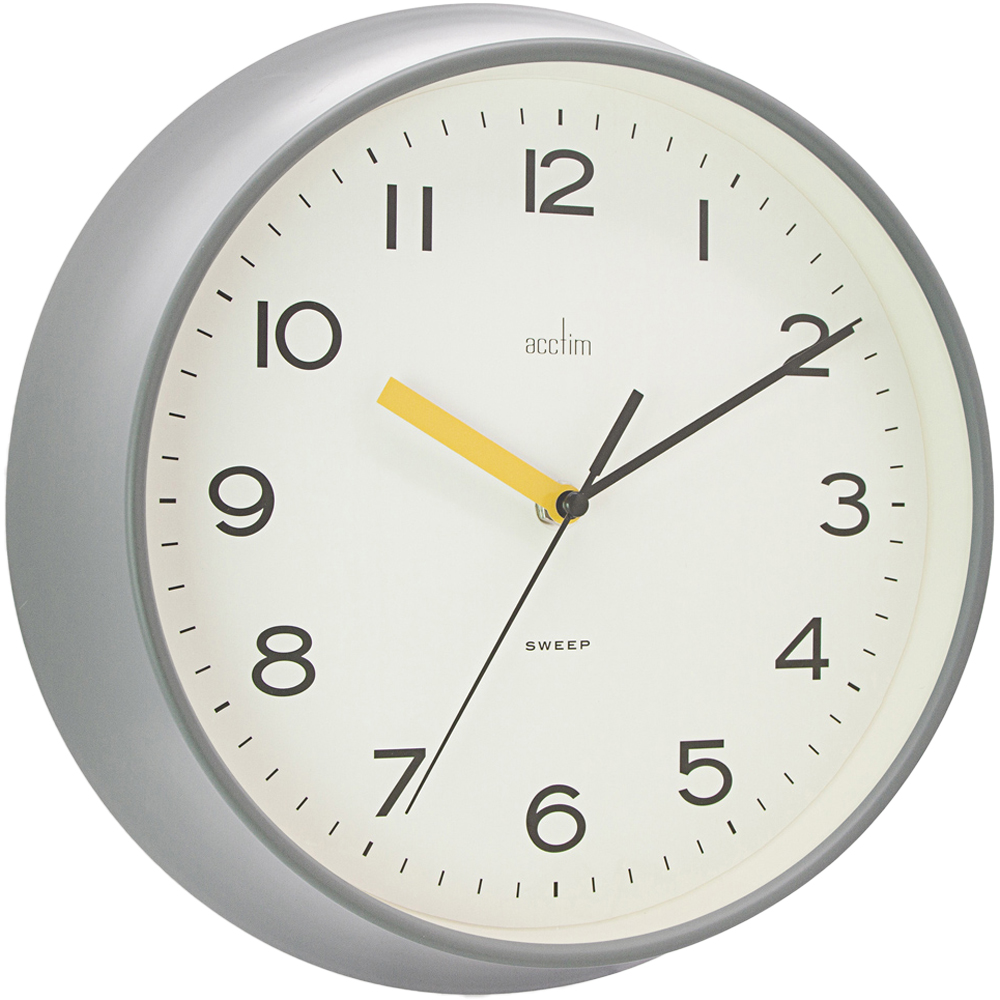 Acctim Rhea Pigeon Grey Wall Clock Image 3