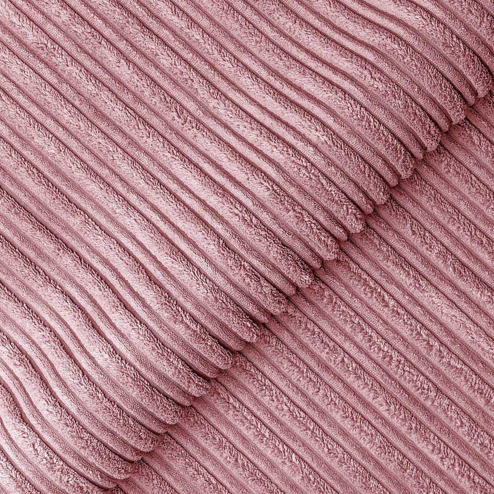 Luxor 4 Seater Pink Jumbo Cord Scatter Back Sofa Image 5