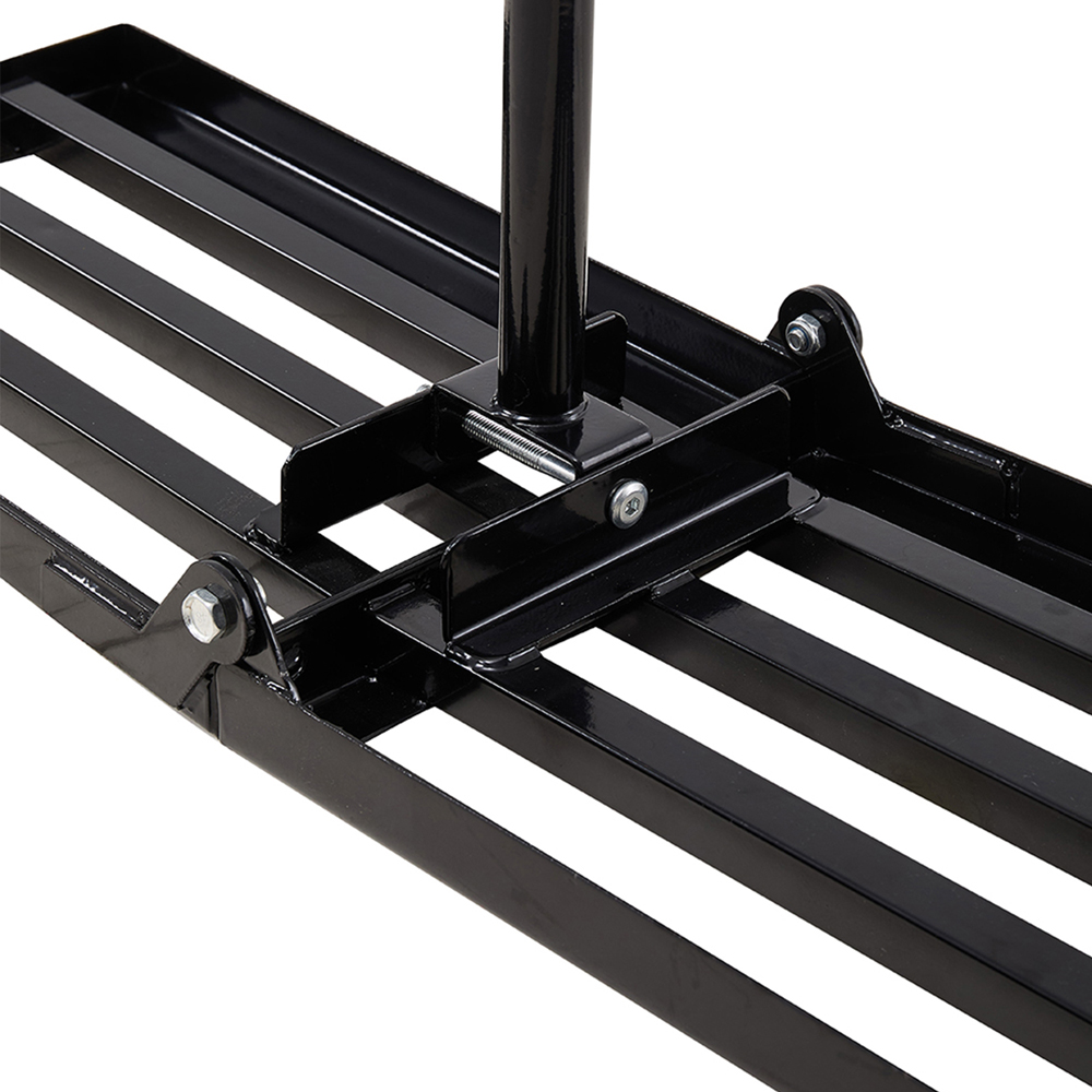 Living and Home Garden Lawn Levelling Rake with Detachable Long Handle 76 x 25 x 213cm Image 6