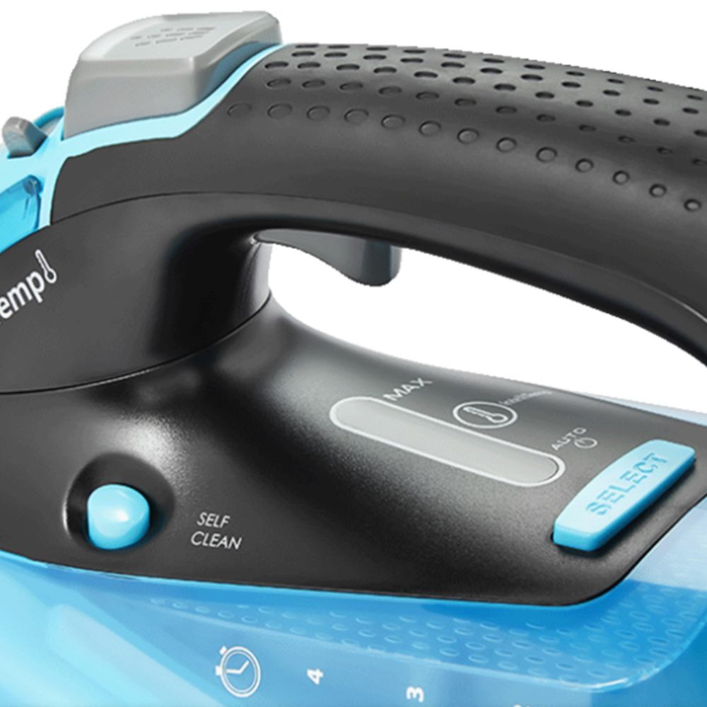 Morphy Richards 638187 Blue Turbosteam Pro Steam Iron 3100W Image 4