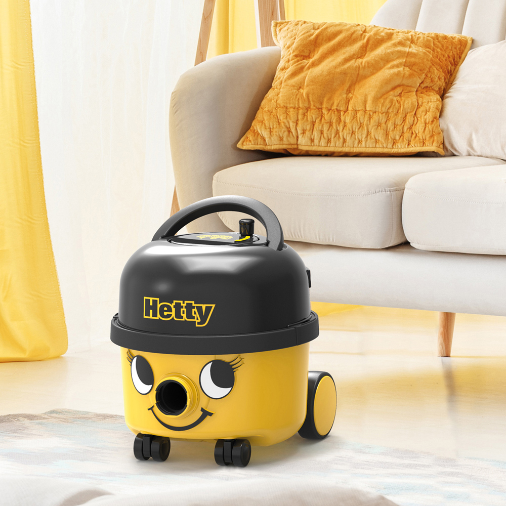 Hetty Hetty Yellow Compact Vacuum Cleaner 6L Image 7