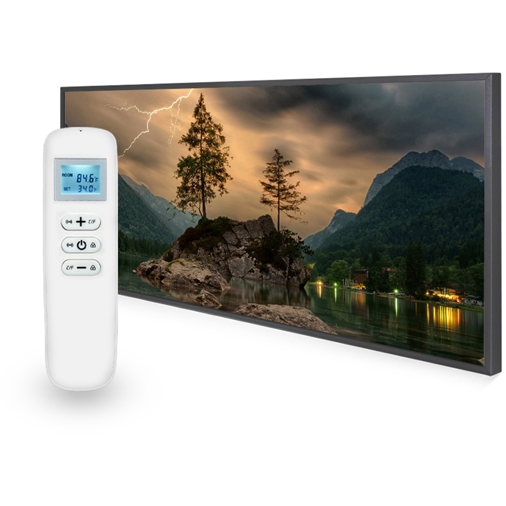 Mirrorstone Nexus Thunder Mountain Picture Wi-Fi Infrared Heating Panel 700W 595 x 1195mm Image 3