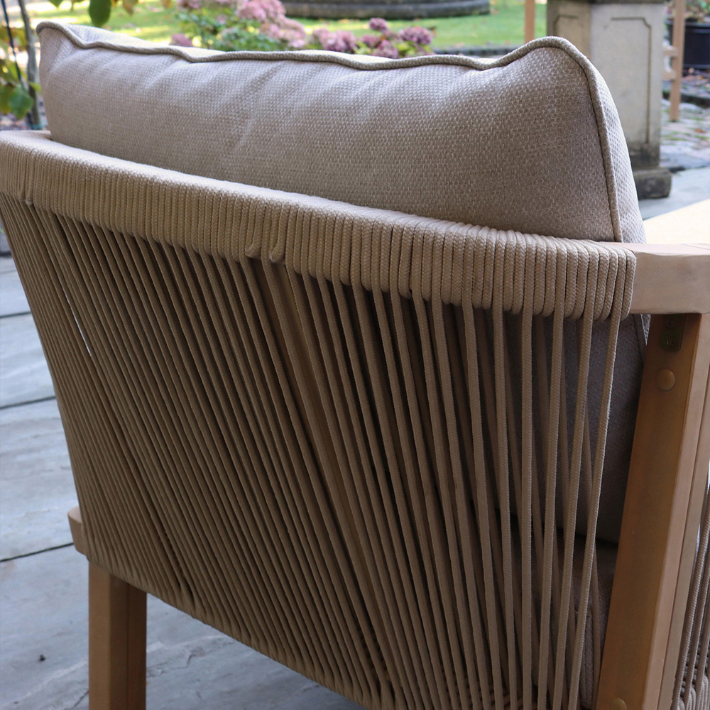 Royalcraft Roma Sunlounger with Pullout Side Tray Image 4