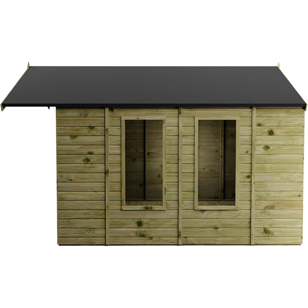 Mercia 10 x 8ft Double Door Premium Sussex Traditional Summerhouse Image 5