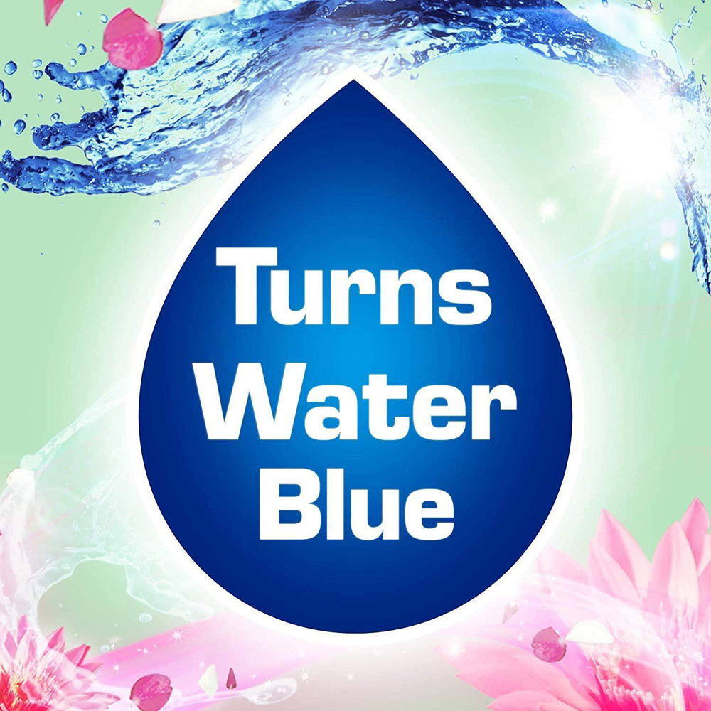 Bloo Colour Active Fresh Flowers Anti Limescale Toilet Rim Block 50g 15 Pack Image 4