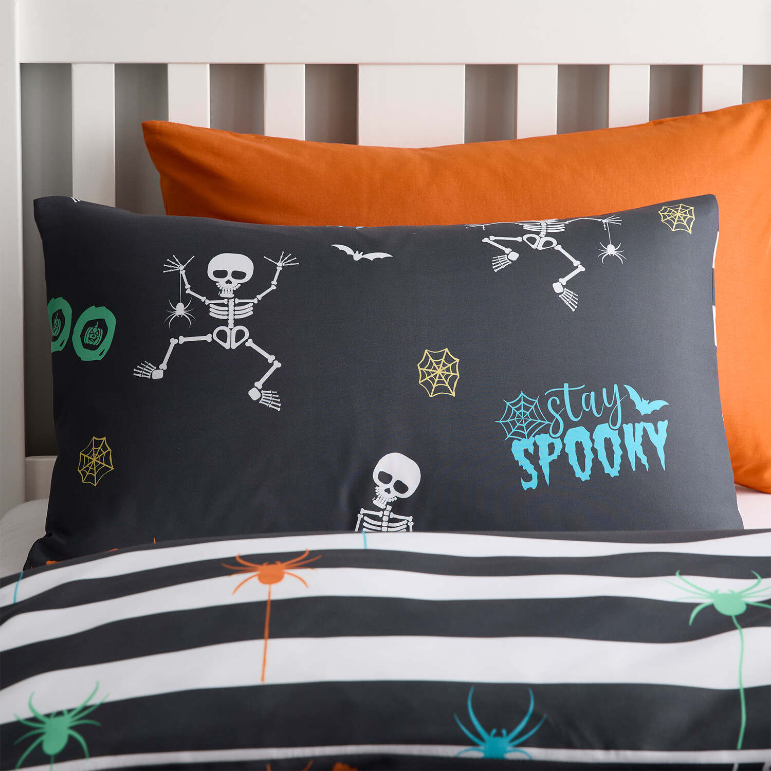 Boo Squad Duvet Set Black Single Image 4