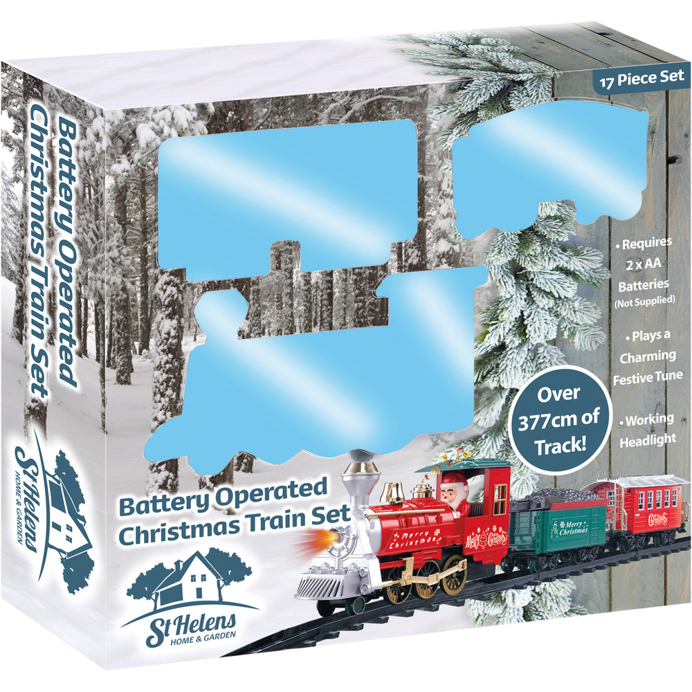 St Helens Christmas Music Train with Smoke Effect Image 6