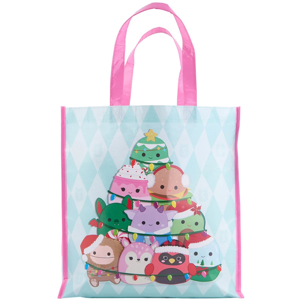 Assorted Squishmallow Xmas Shopper Bag Multicolour Image 5