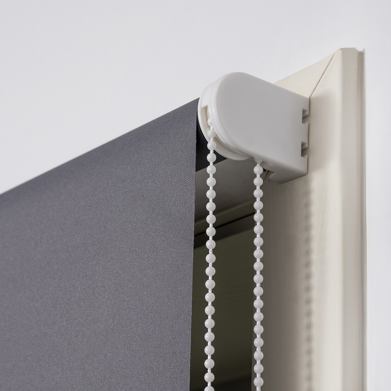 Plain Blackout Blinds - Moon Grey / 120cm Image 3