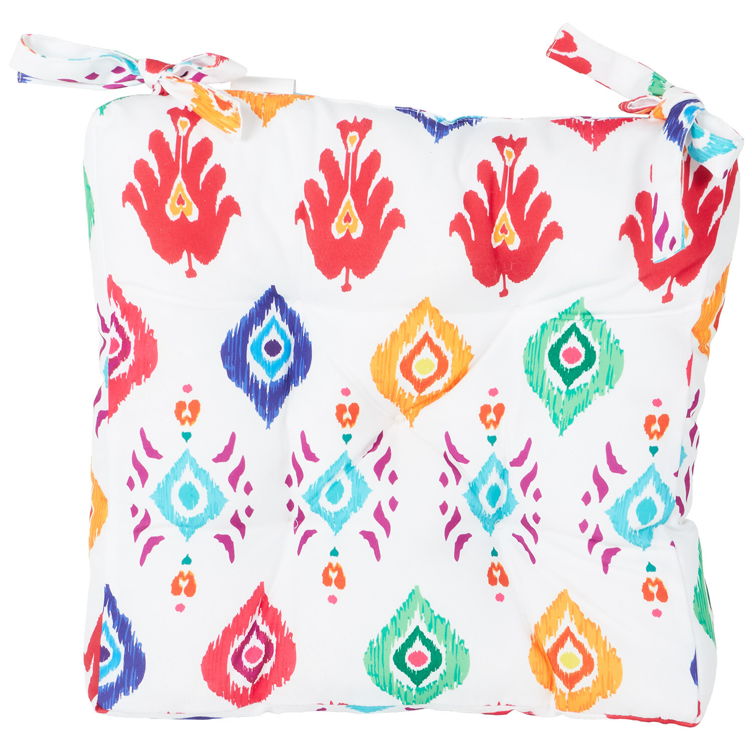 Sahara Brights Outdoor Seatpad White Image 1