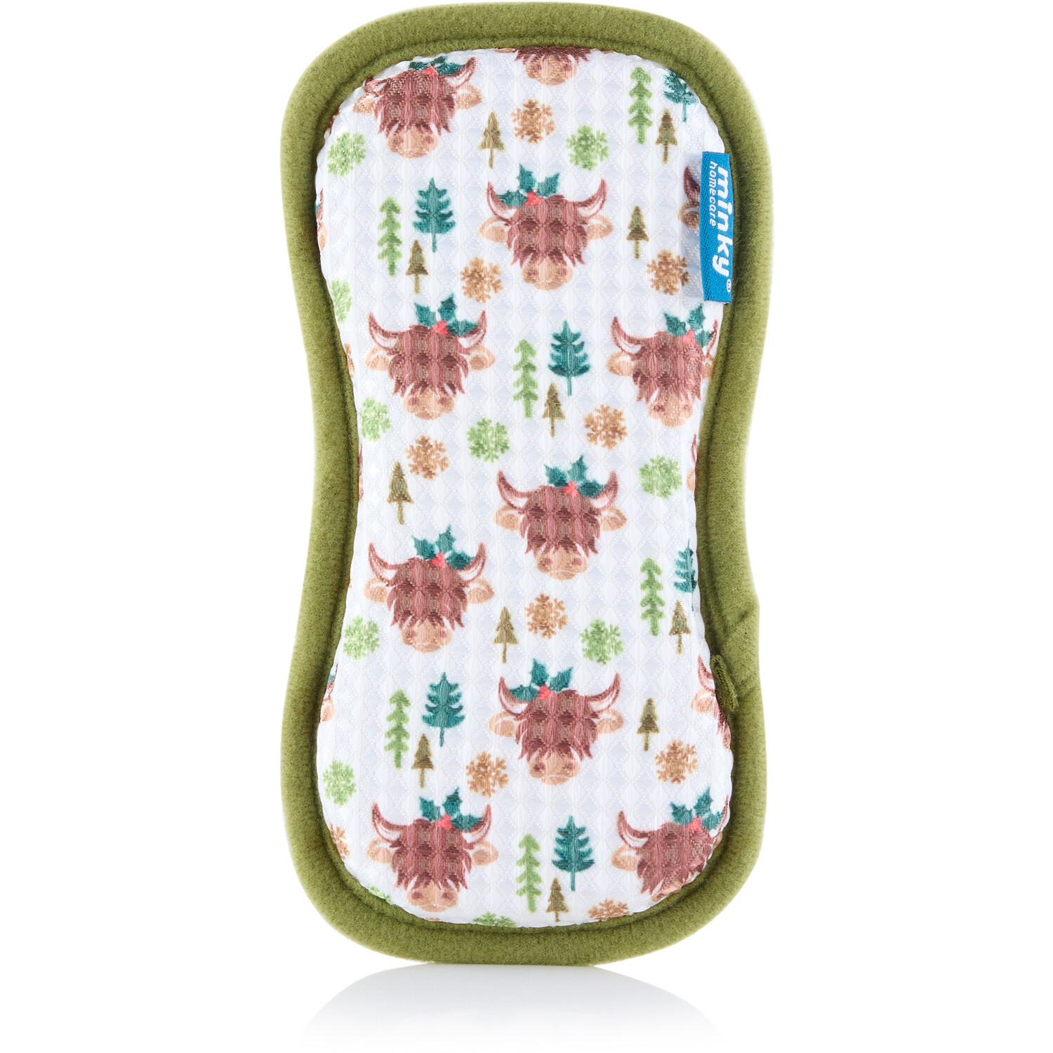 Minky Frosty Moo Cleaning Pad White Image 2