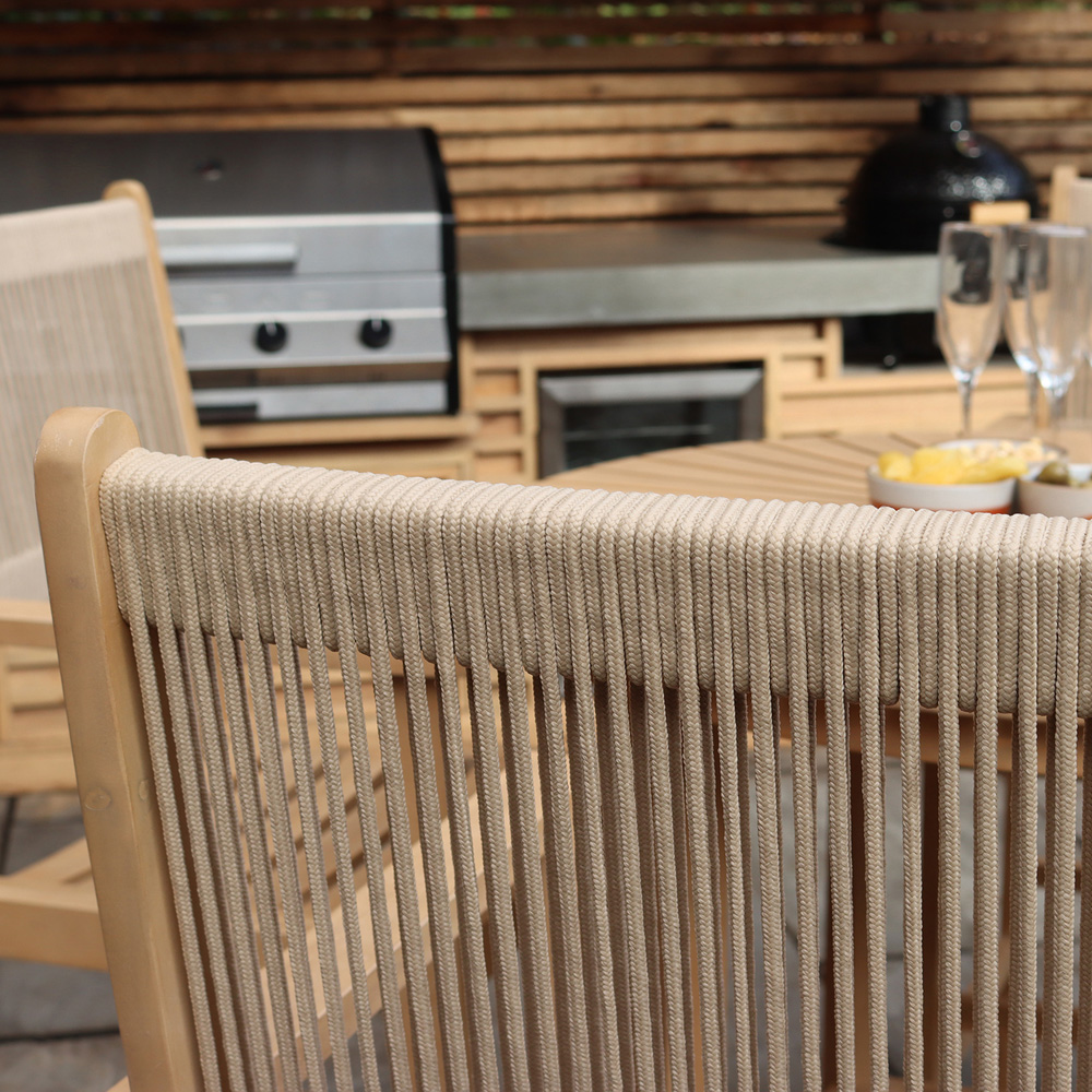 Royalcraft Roma Rope 4 Seater 100cm Bar Set Image 4