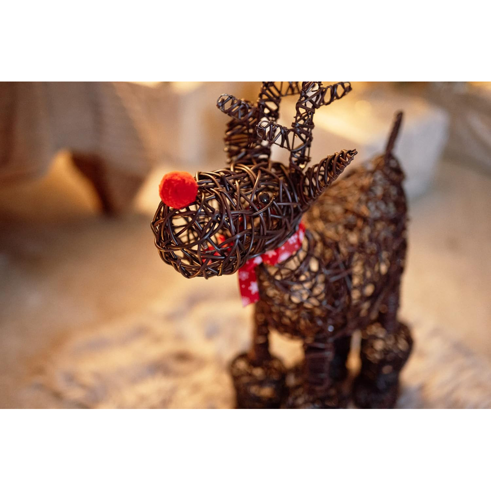 Marco Paul LED Sparkly Rudolph Image 4