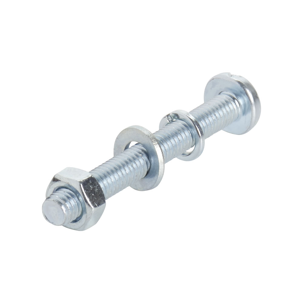 Wilko M6 50mm Machine Screw Set 5 Pack Image 2