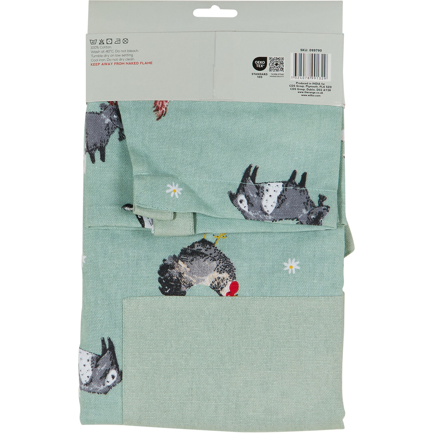 Daisy Farm Apron - Green Image 4