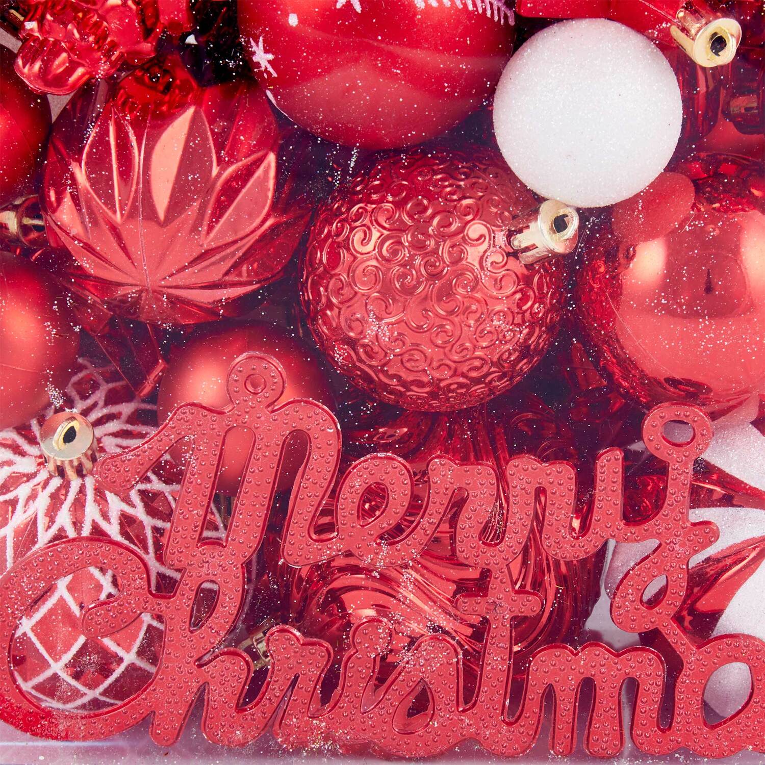 Set of 65 Candy Cane Lane Bauble Pack Image 2