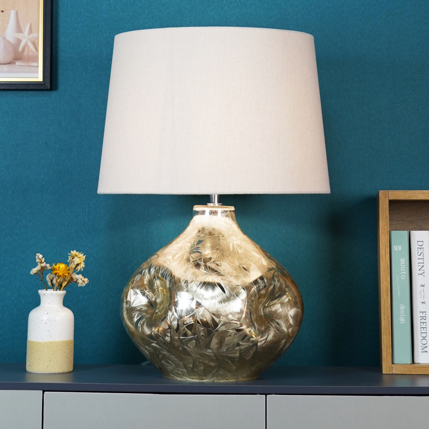 Haisley Table Lamp Champagne Image 3