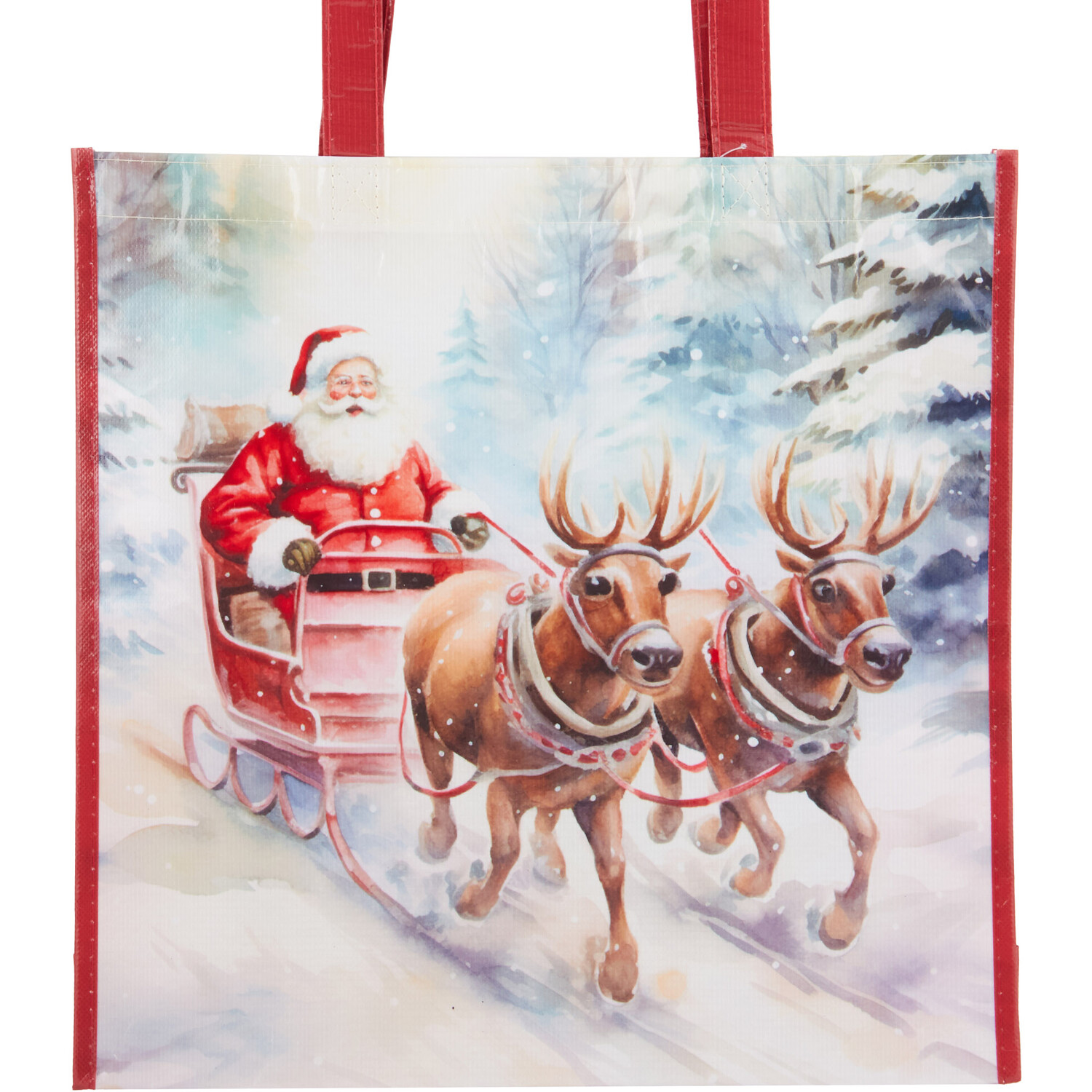 Traditional Santa Shopper Bag Image 6