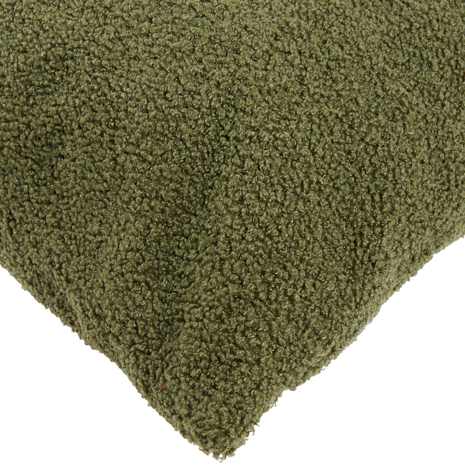 Divante Blake Boucle Cushion - Green Image 4
