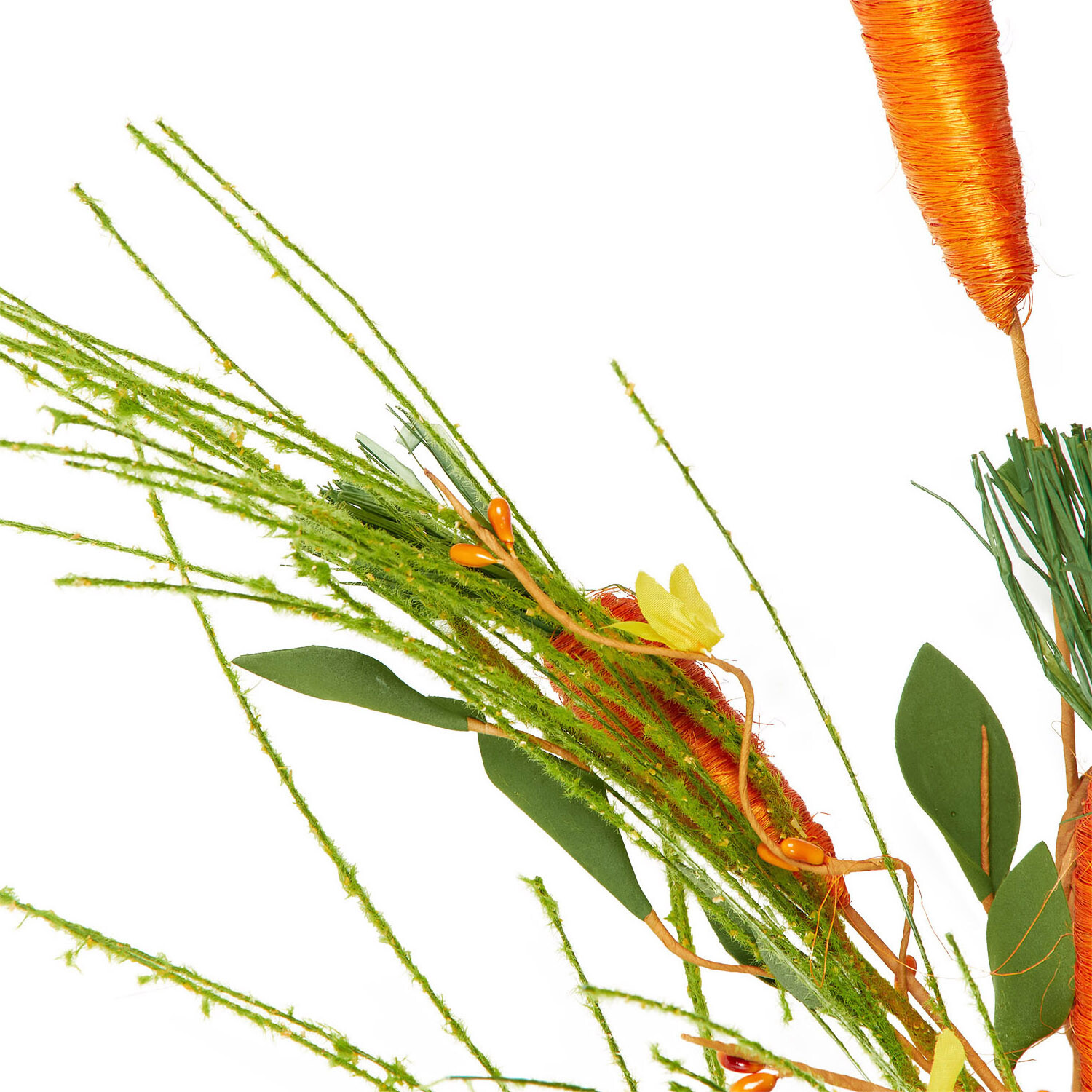 Carrot Garland 150cm - Orange and Green Image 4