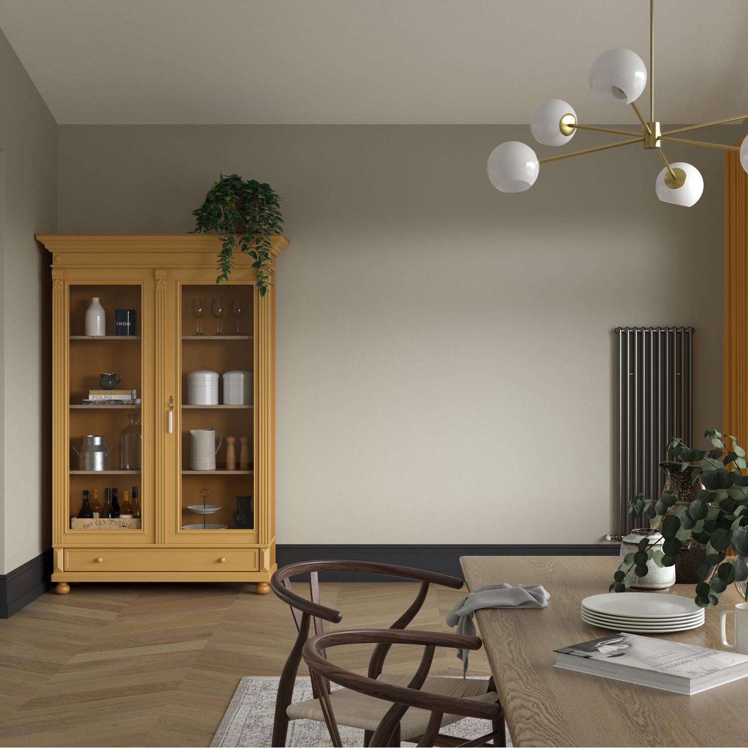 Dulux Heritage Walls and Ceilings Stone Green Velvet Matt Emulsion Paint Tester Image 7