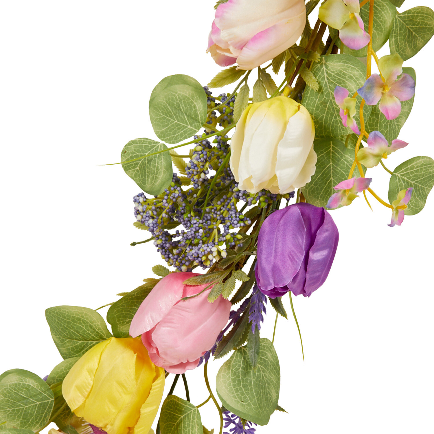 Tulips Garden Garland Image 2
