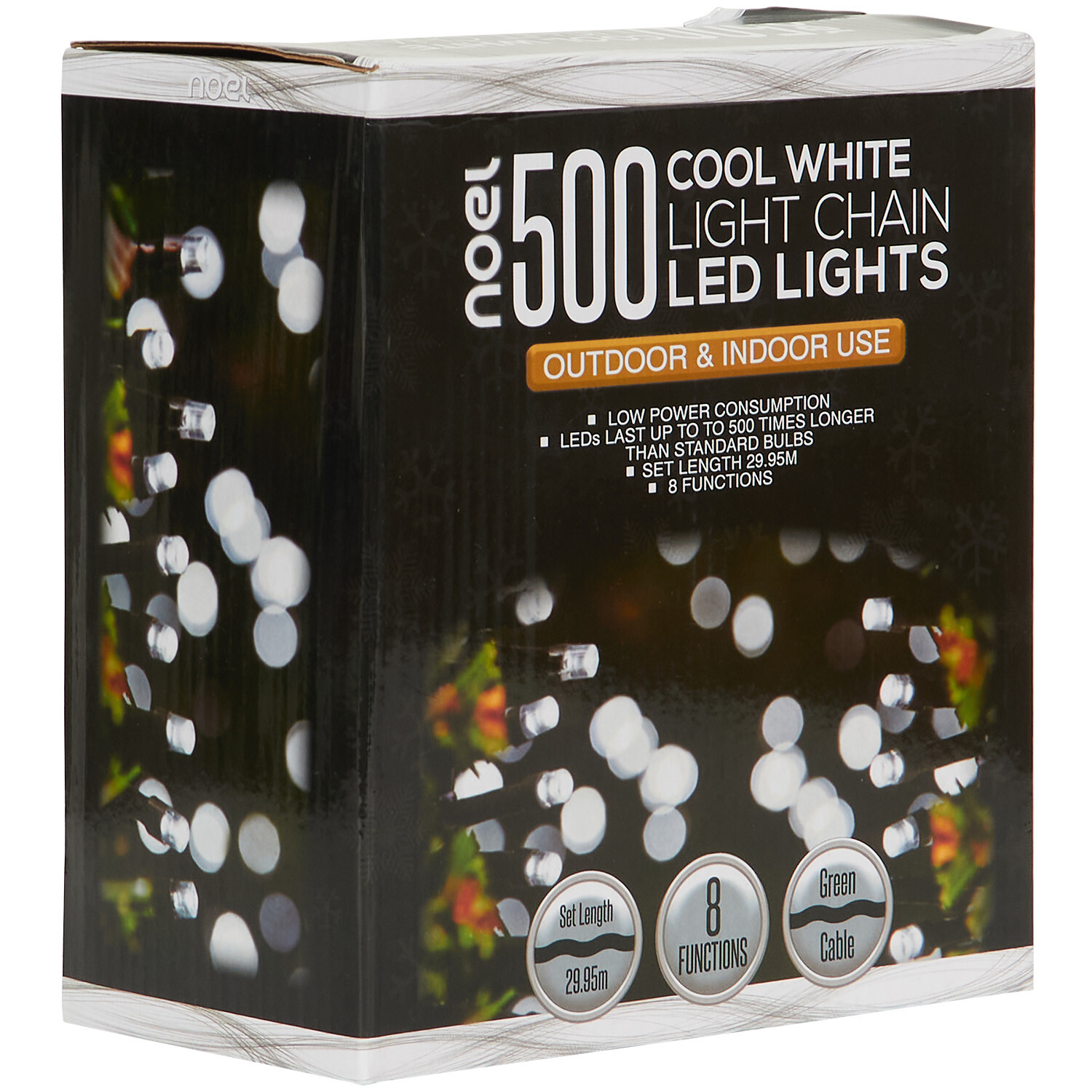 500 Classic Lights Chain Cool White - White Image 2