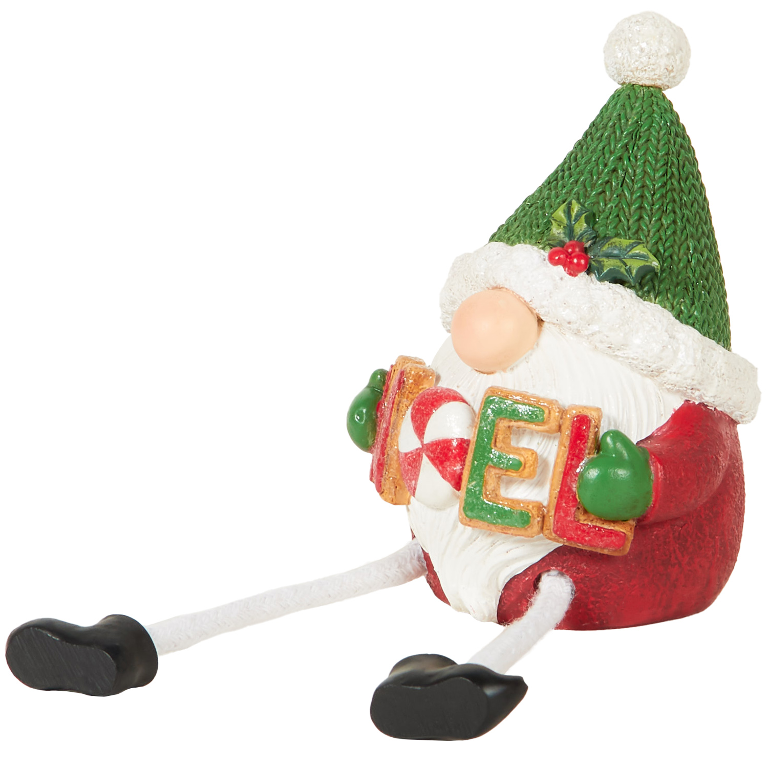 Gingerbread Gonk Shelf Sitter - Red and Green Image 5