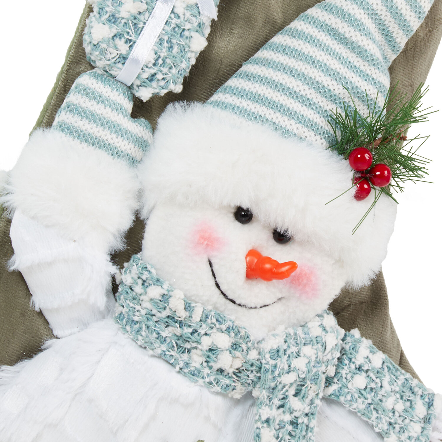 3D Snowman Stocking Image 4