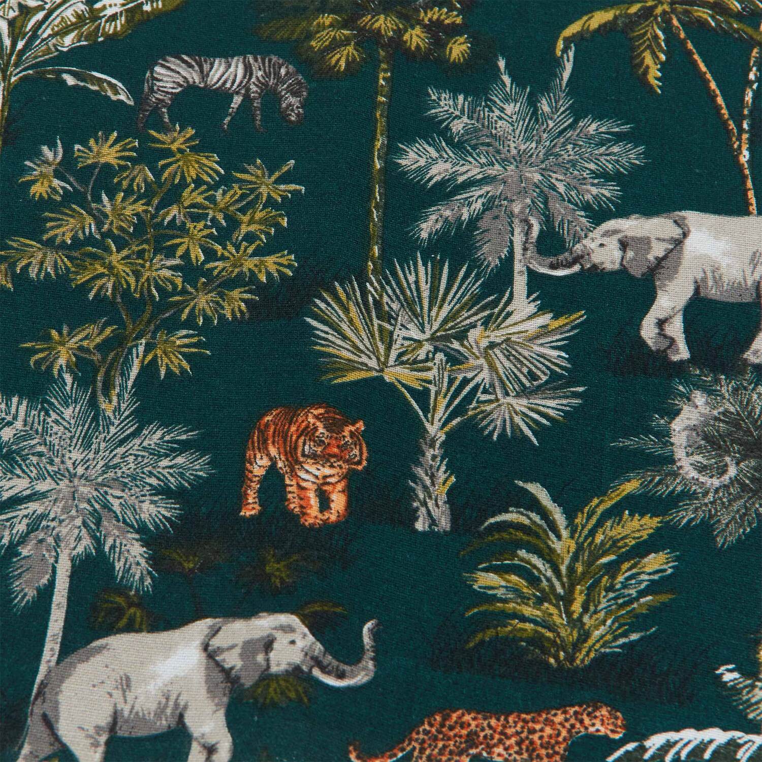 Pack of 2 Boho Jungle Placemats - Green Image 4