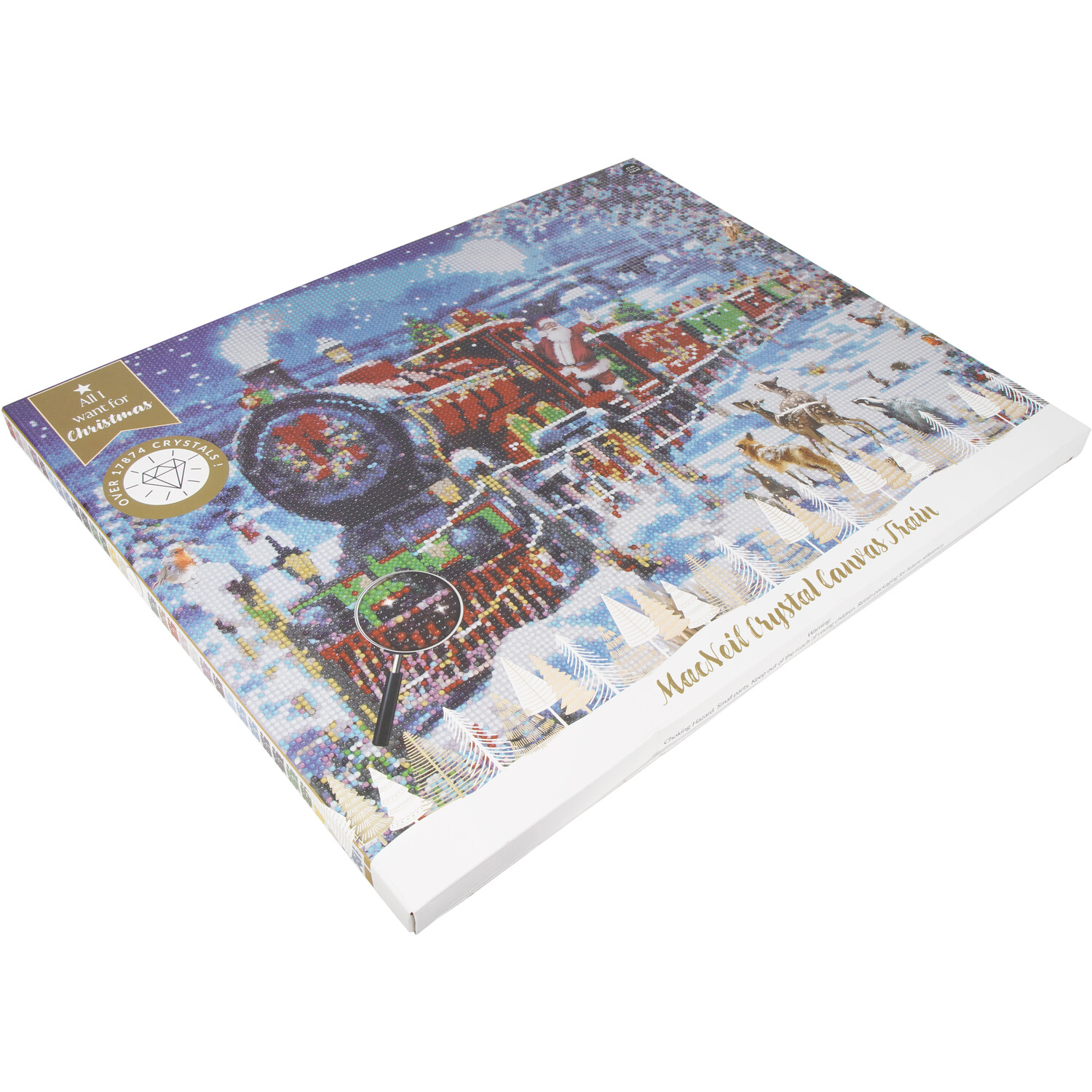 McNeil Crystal Canvas Train KitBlue Image 3