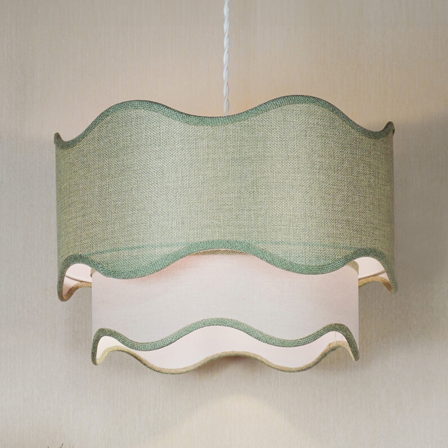 Zyla Two Tier Shade Sage Green Image 2