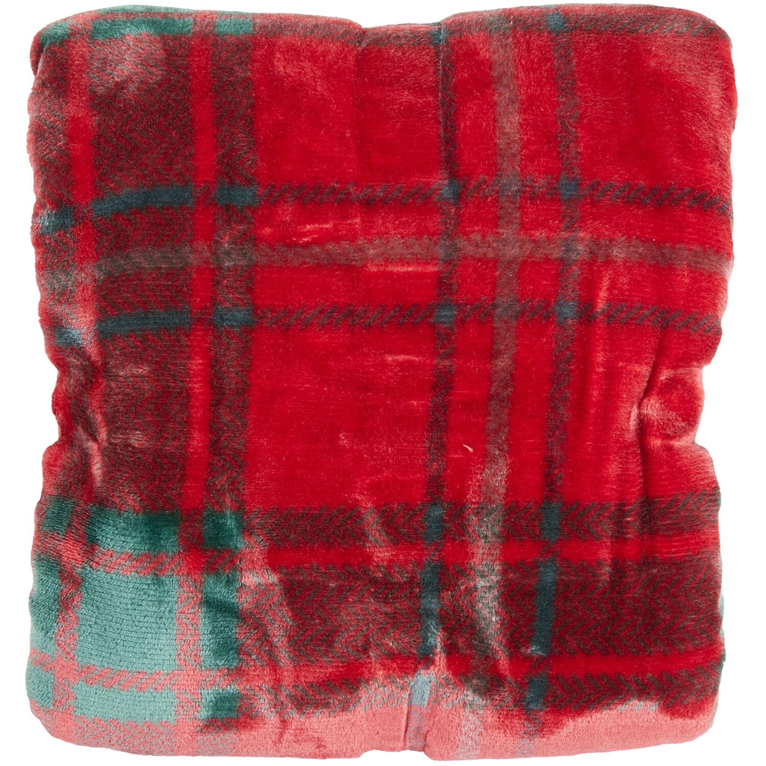 Kirkland Tartan Throw  - Red Image 2