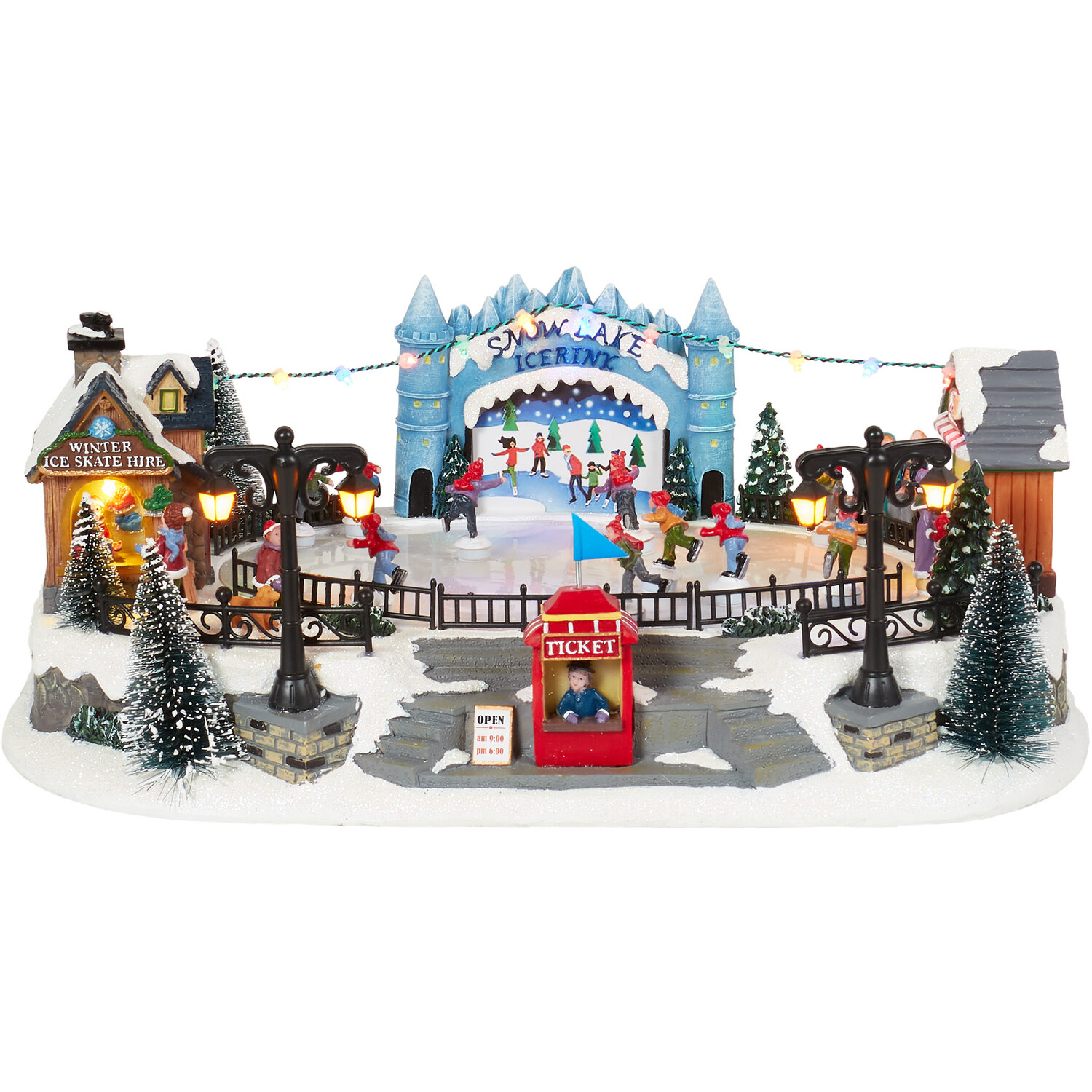 Snow Lake Ice Skating Model Image 2