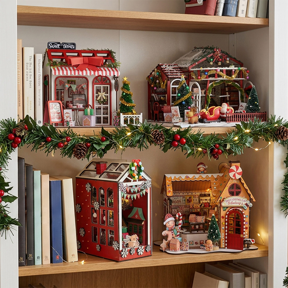 Snowy Christmas House Image 2