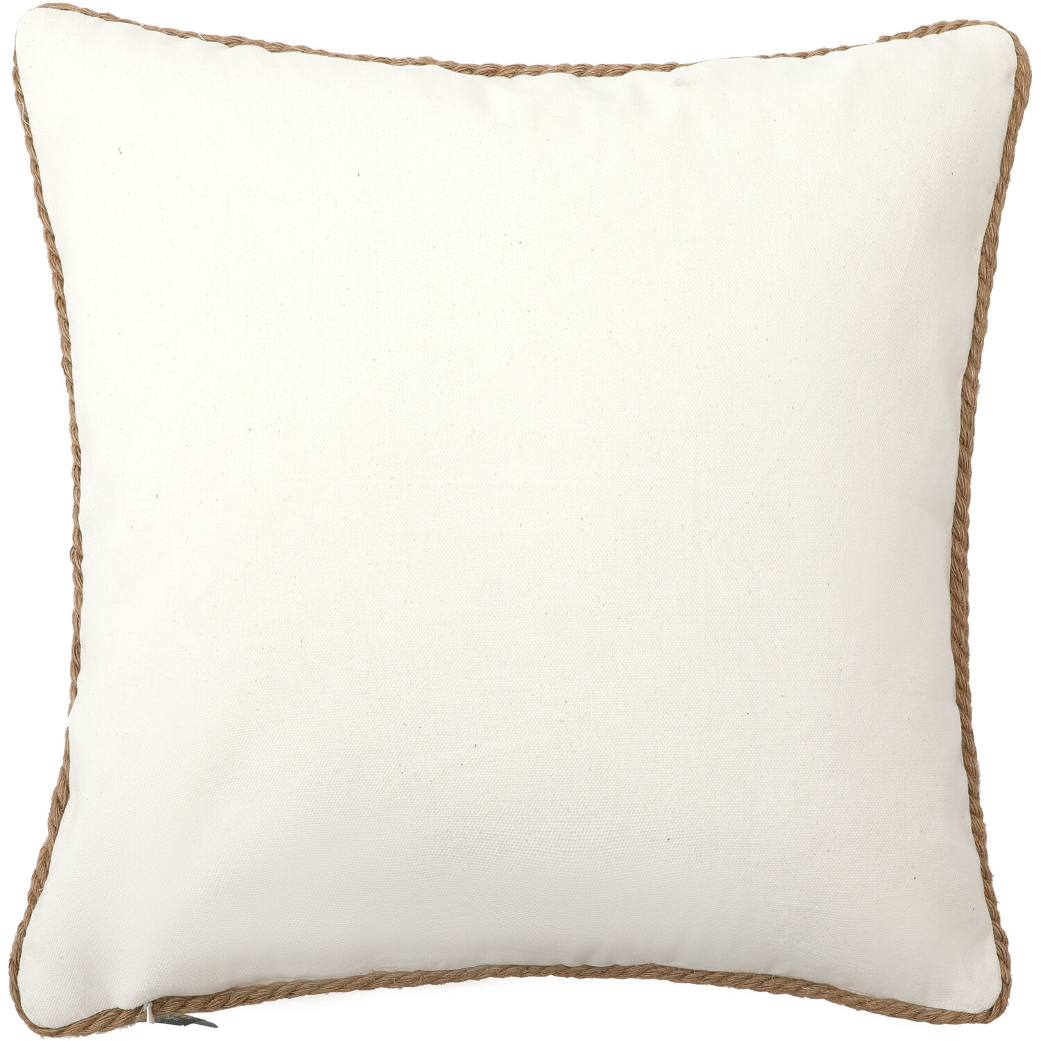 Let's Get Wicked Cushion White and Black Image 2