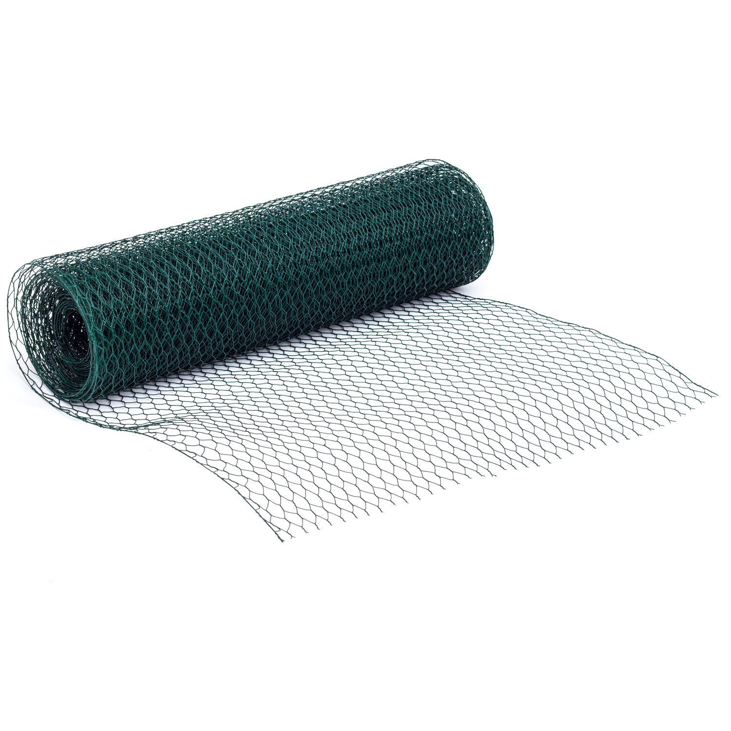 Apollo Gardening PVC Coated Galvanised Wire Netting 25cm x 10m Image 1