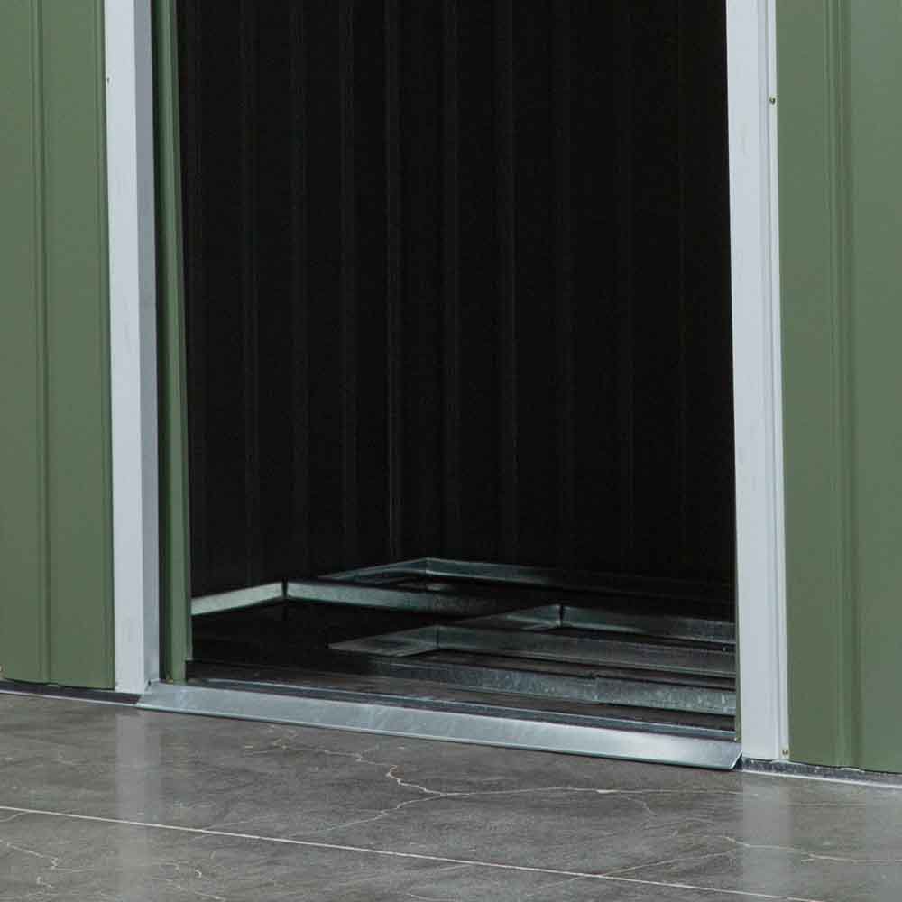 Outsunny Metal Garden Storage Shed 7x4ft Image 4