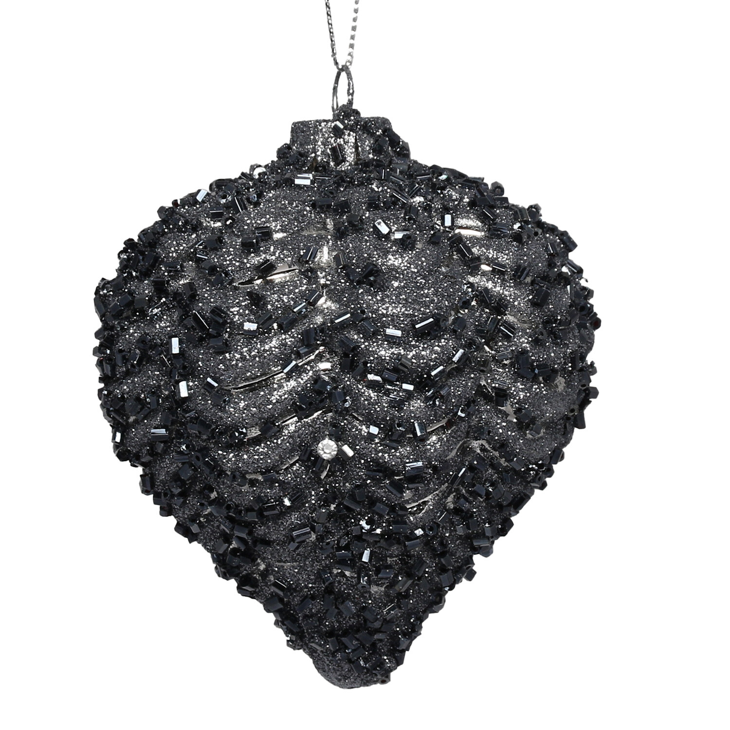 Single Midnight Fantasy Navy Bead Bauble in Assorted styles Image 2