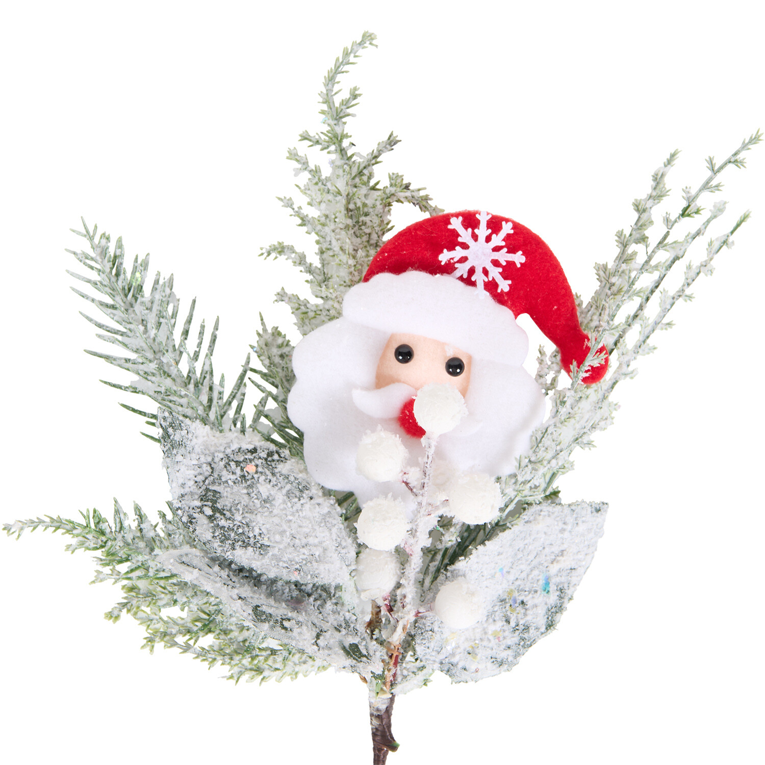 Novelty Santa or Snowman Pick Image 3